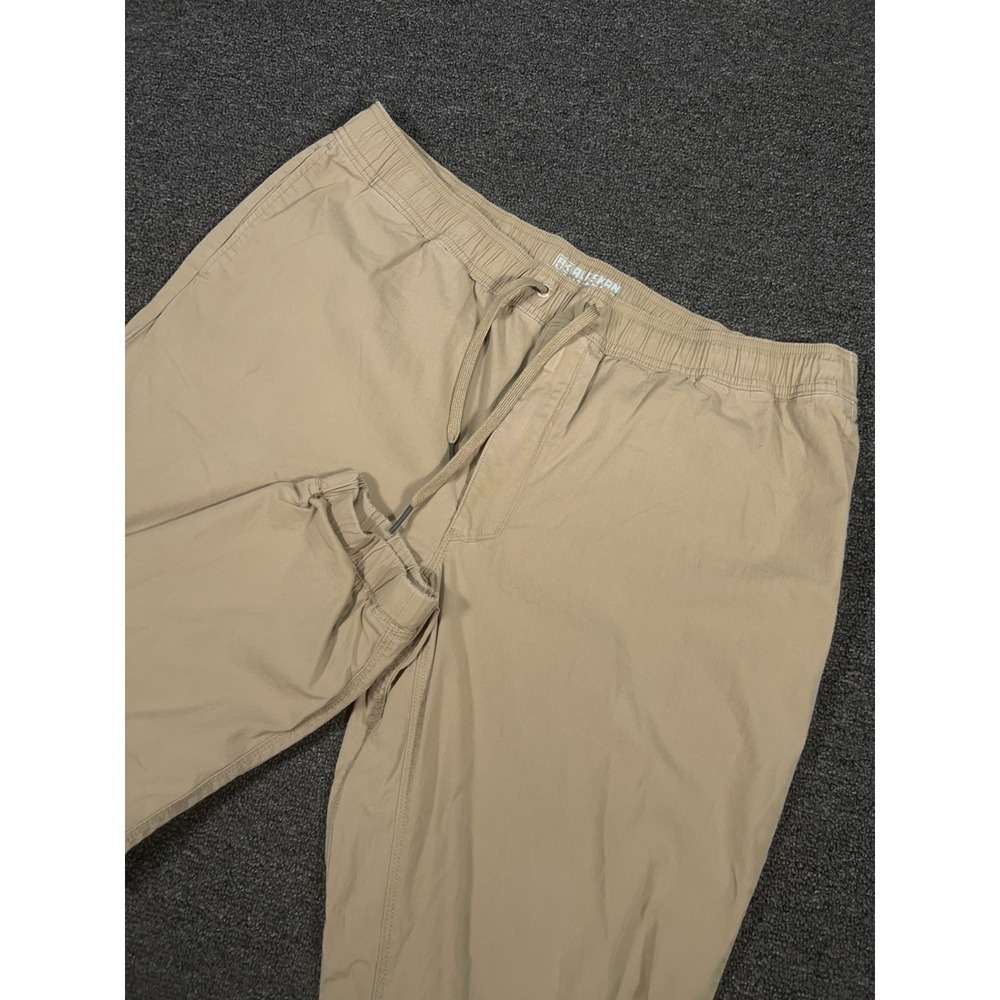 Alaskan Hardgear Pants Joggers Men's 40x30 (Fits 39x26) Beige‎ Drawstrings Work